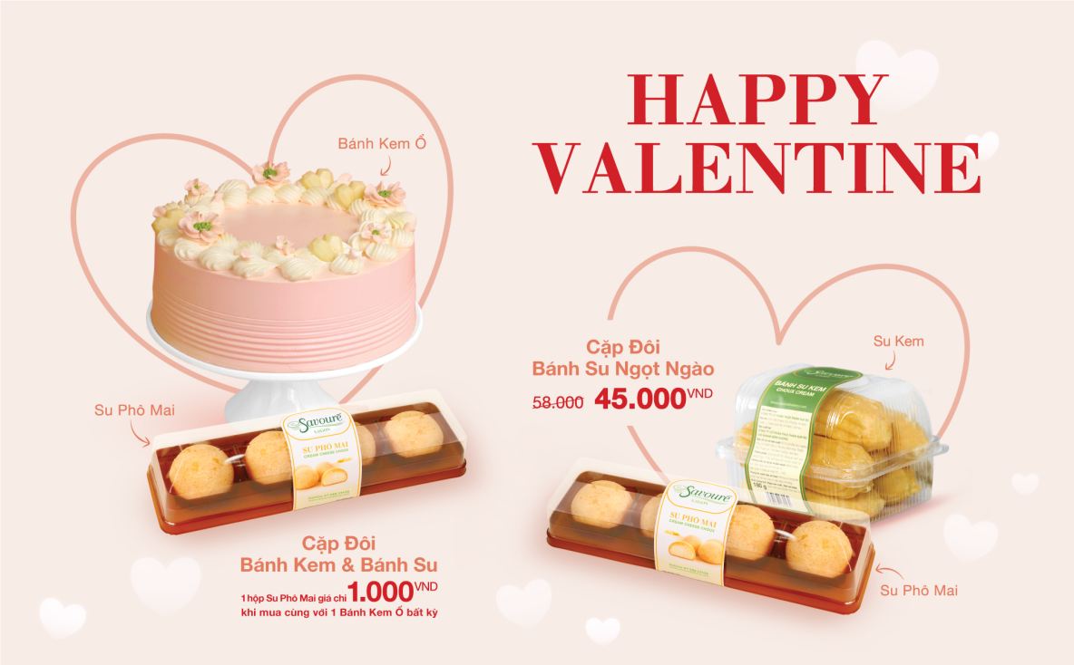 HAPPY VALENTINE – GỬI NGỌT NGÀO, TRAO YÊU THƯƠNG