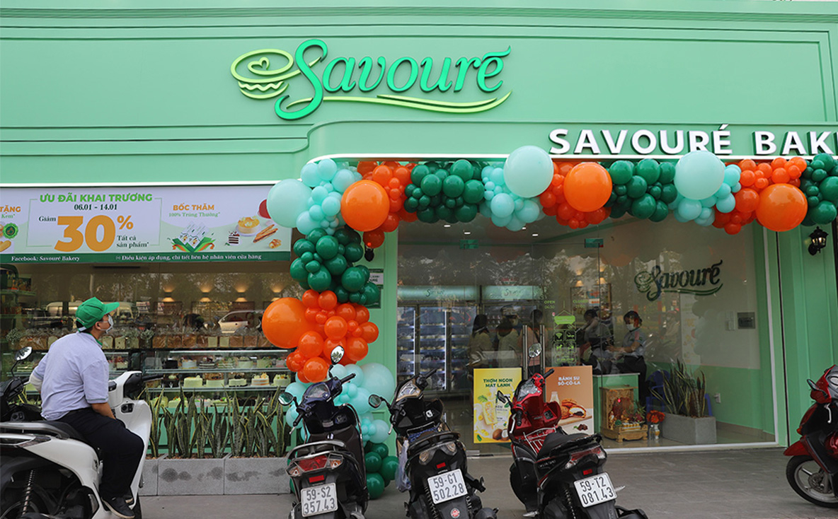 Mừng khai trương Savouré Bakery Phạm Văn Đồng