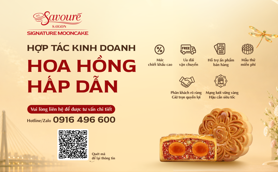 HỢP TÁC KINH DOANH MÙA TRUNG THU 2026 CÙNG SAVOURÉ 