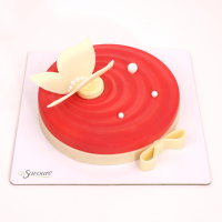 Red Velvet Mousse Cheesecake