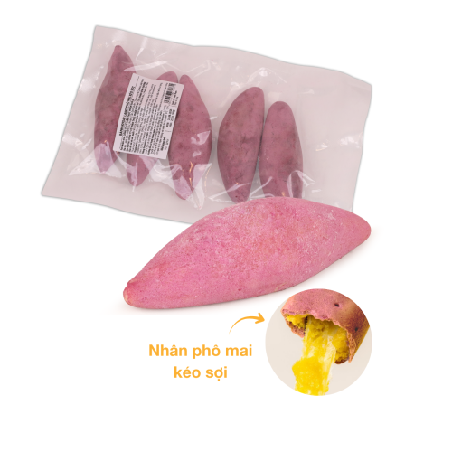 Bánh Khoai Lang Phô Mai Kéo Sợi (5 cái/ túi)