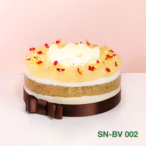 Bánh kem Vải Hồng Bá Tước